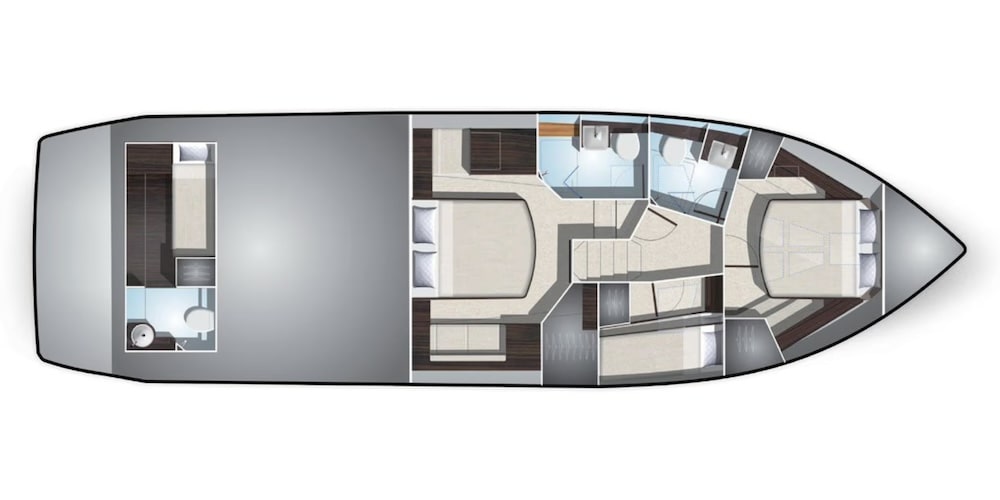 Galeon Flybridge 500 Preview Image Plan