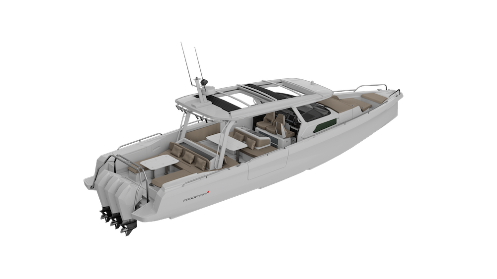 Axopar 45 Preview Image Plan