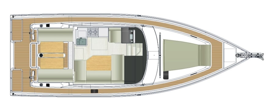 Moody Sail Boat 41 DS Preview Image Plan