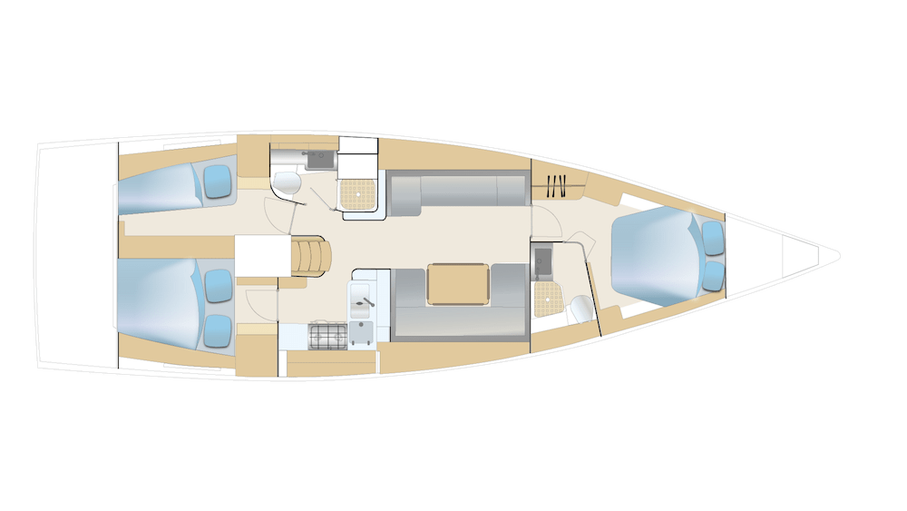 Dehler Sail Boat Preview Image Plan