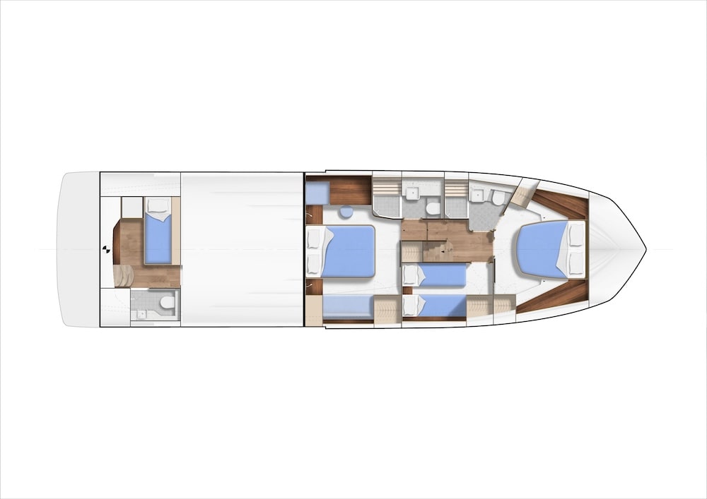 Galeon Flybridge 560 Preview Image Plan