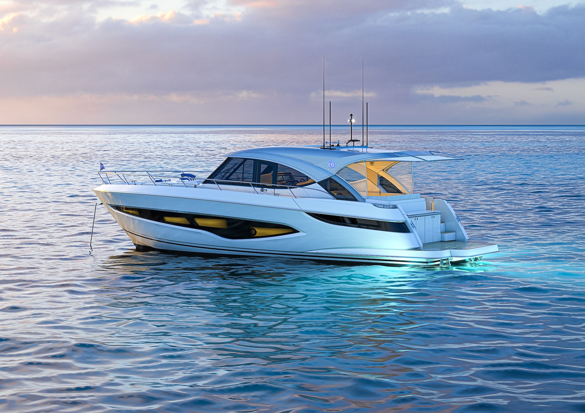 Riviera 4300 Sports Express Anchored Preview Image
