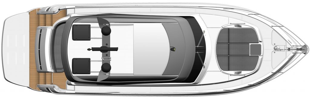 Riviera 4600 Sport Yacht Preview Plan Image