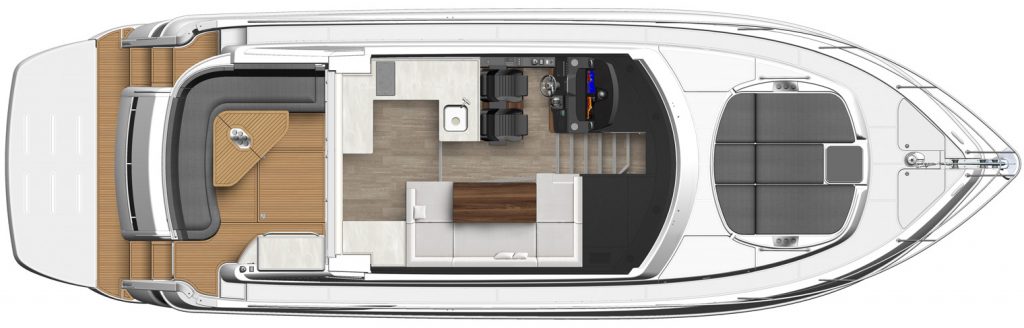 Riviera 4600 Sport Yacht Preview Plan Image