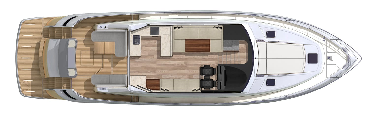 Riviera 6000 Sport Yacht Preview Plan Image