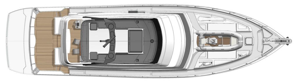 Riviera 68 Sports Motor Yacht Preview Plan Image