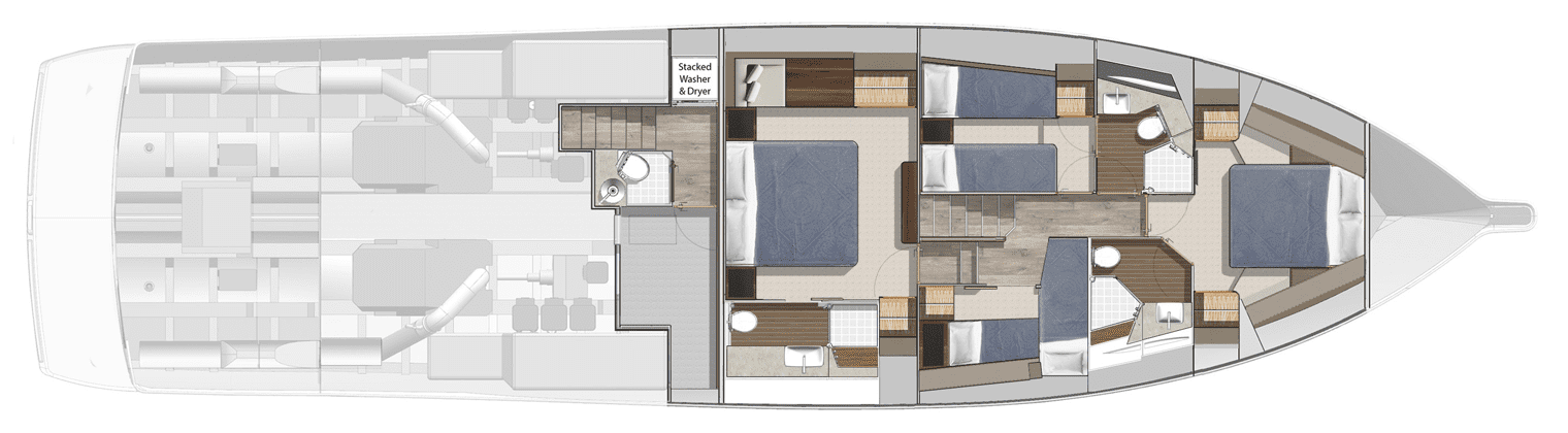 Riviera 72 Sports Motor Yacht Preview Plan Image