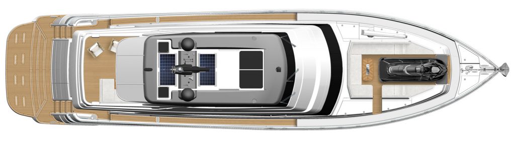 Riviera 78 Motor Yacht Preview Plan Image