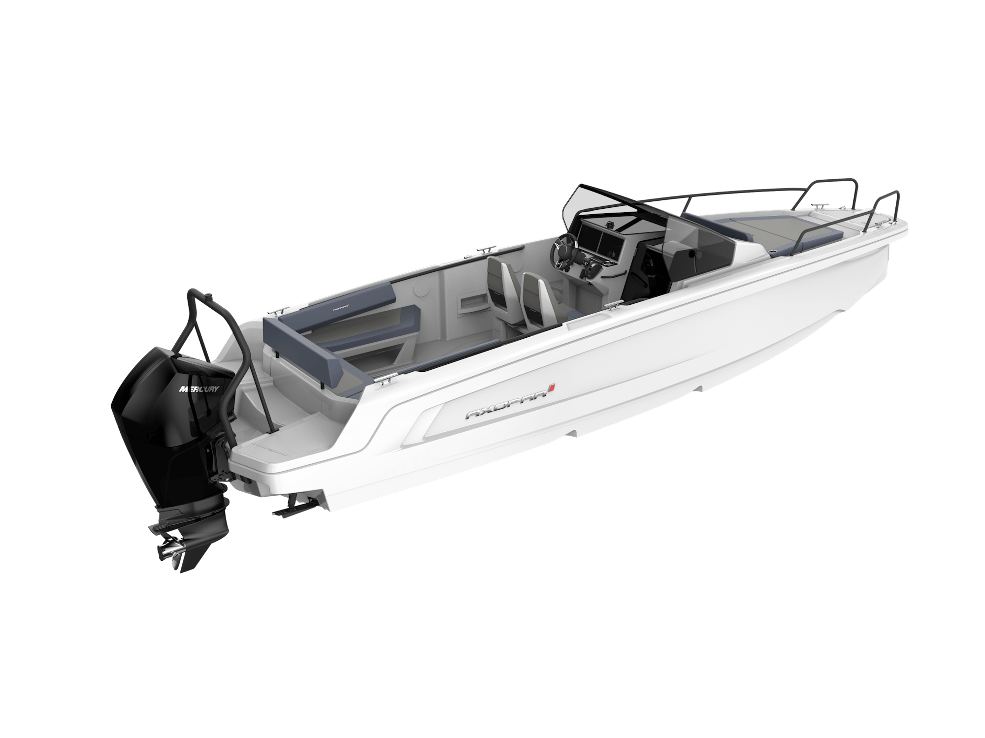 Axopar 25 Cross Bow Preview Image Plan